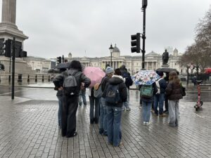 Unsere Schüler in London